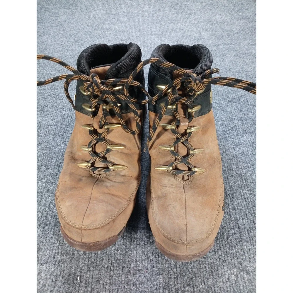 Timberland Mens Euro Sprint Mens 8.5 Wheat Black Hiking Outdoor